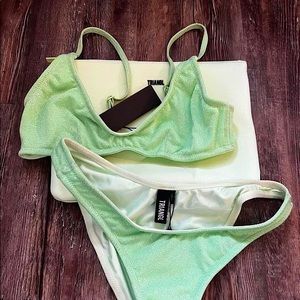 Triangl TOP+BOTTOM Maci Fawn Sparkle Bikini